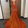 Queenie Orange Dress