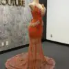Vikki orange sugar dress